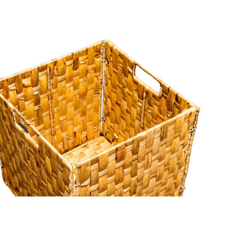 Dovecove Water Hyacinth Basket & Reviews Wayfair